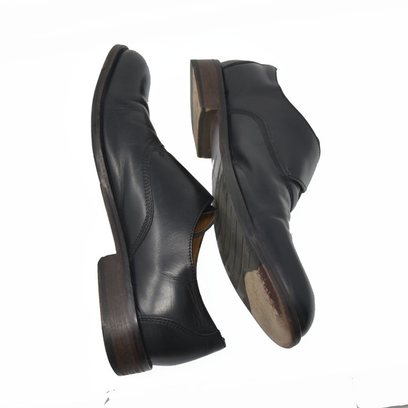 *J&M Sz 10.5M Black Leather Monk Strap Plain Toe main image 6